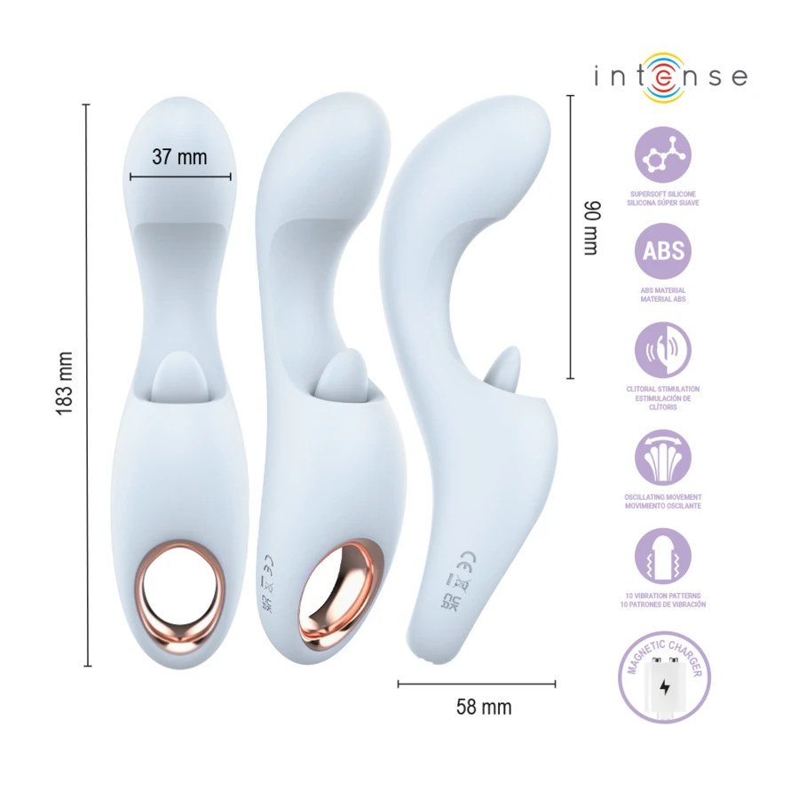 INTENSE - ANYA MULTIFUNCTION VIBRATION AND MOVEMENT STIMULATOR